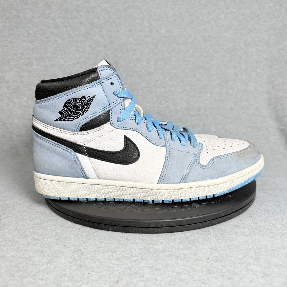 Nike Air Jordan 1 Retro High OG University Blue 555088-134 Mens Size 10